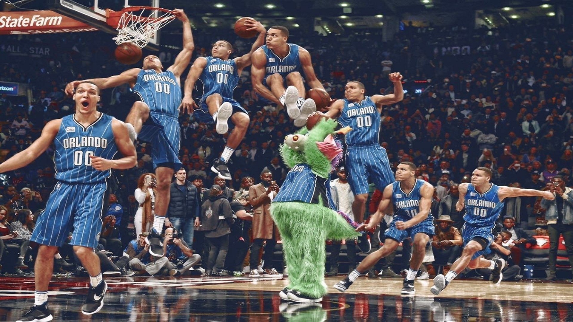 DB电竞官网登录-NBA总决赛之夜,阿什拉夫大场面先生,当足球巨星跨界点燃篮球殿堂